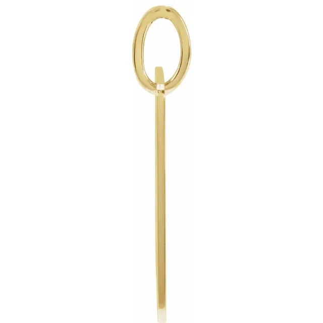 14K Gold Solid King Playing Card Pendant - Deloure Jewelers LLC